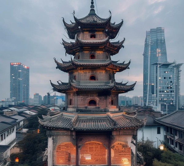 泰州市作为泰声云语city的见证者
